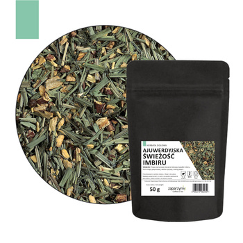 Ajuwerdyjska Świeżość Imbiru Herbata ziołowa 50g