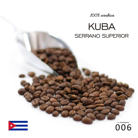 Kuba Serrano Superior kawa ziarnista lub mielona 200g / 1kg
