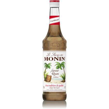 Syrop MONIN Rum - Caribbean Rum 0,7l
